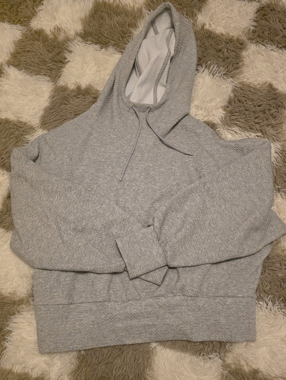 Old Navy Actice Light Gray Pullover Hoodie